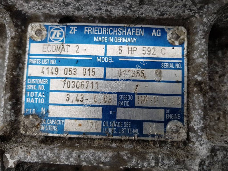 Reservdelar lastbilar Volvo D7C