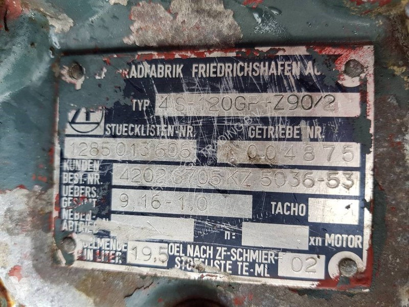 Запчасти для грузовика ZF 4S-120GP + Z90/2