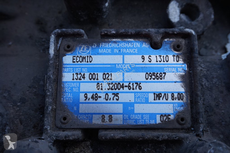 Reservdelar lastbilar ZF 9s1310OD TGM