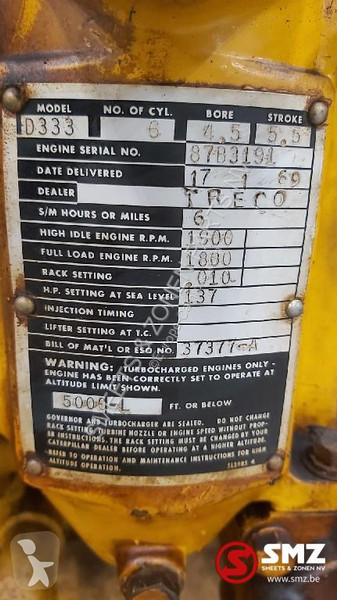 Reservdelar lastbilar Caterpillar Occ Motor...
