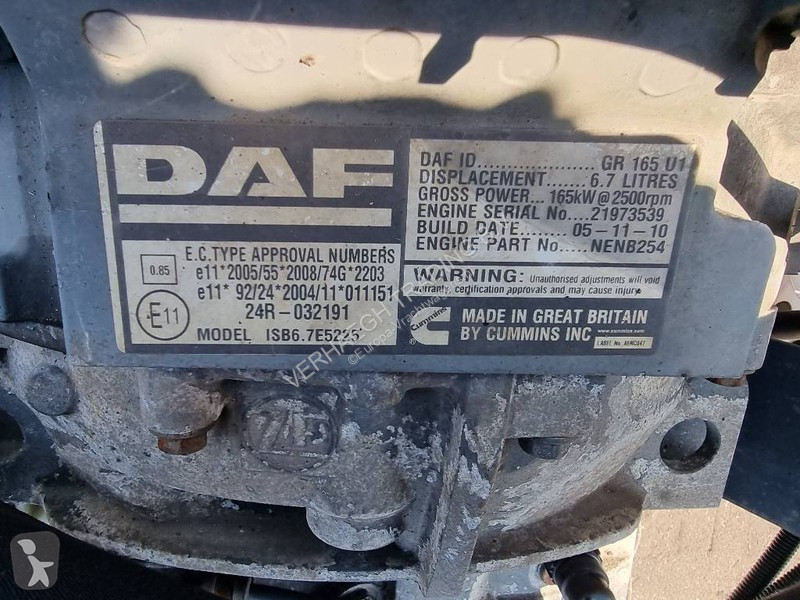 Ricambio per autocarri Paccar GR 165 U1