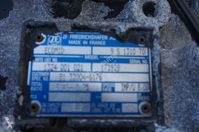 قطع غيار الآليات الثقيلة ZF 9S1310OD TGM