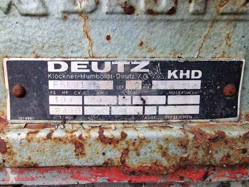 Reservdelar lastbilar Deutz F6L912