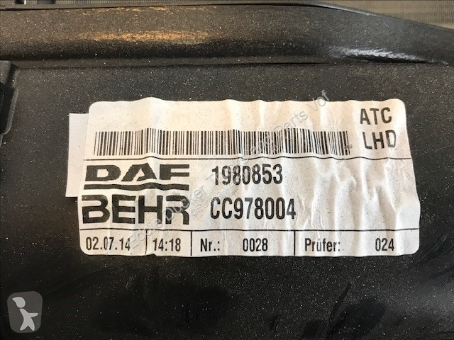 Pièces poids lourds DAF 1980853 KACHEL MET...