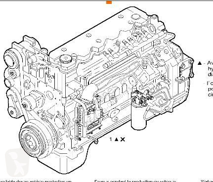 Reservdelar lastbilar Iveco Moteur pour camion...