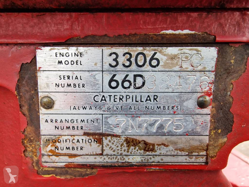 Reservdelar lastbilar Caterpillar 3306 PC