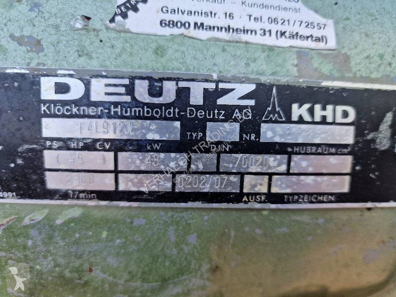 Reservdelar lastbilar Deutz F4L912W
