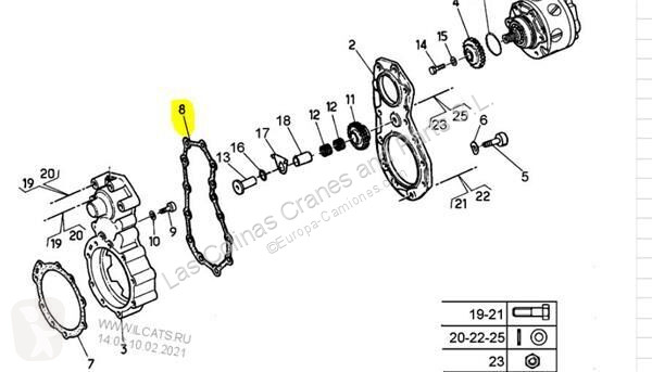 Reservedele til lastbil Renault Joint de...