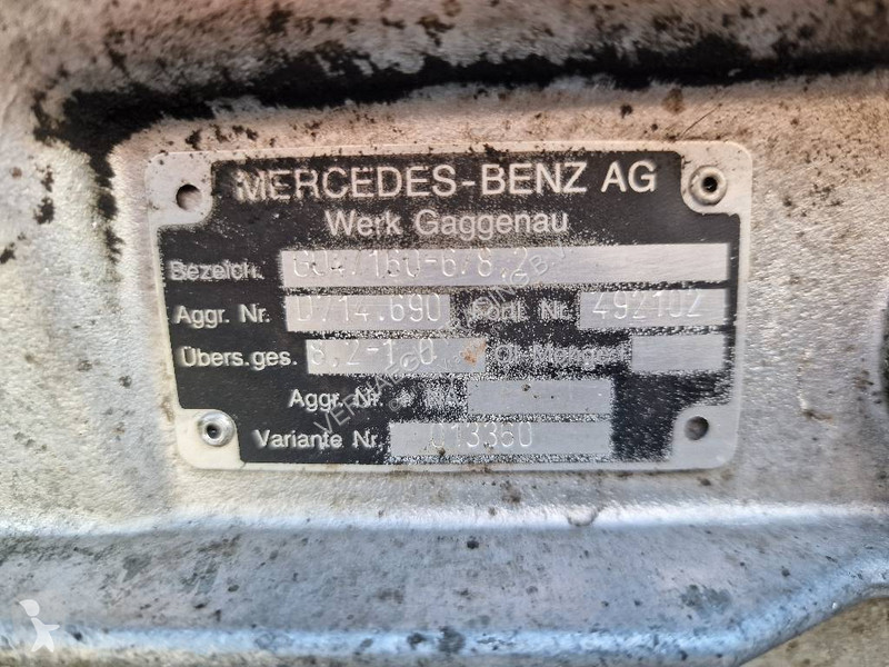 Teherautó-alkatrészek Mercedes G04/160-6/8,2