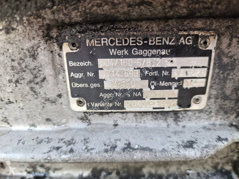 Vrachtwagenonderdelen Mercedes G04/160-6/8,2