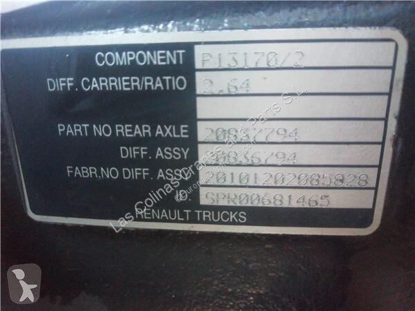 Reservedele til lastbil Renault Essieu moteur...