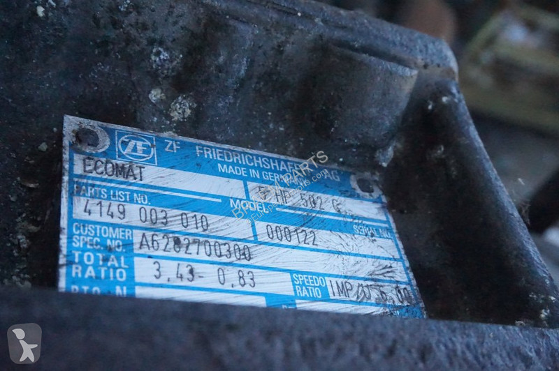 Reservdelar lastbilar ZF 5 HP-502 C