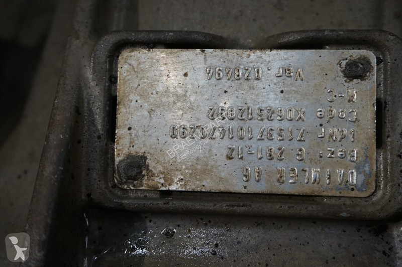 Piese camioane Mercedes G281-12KL + VOITH