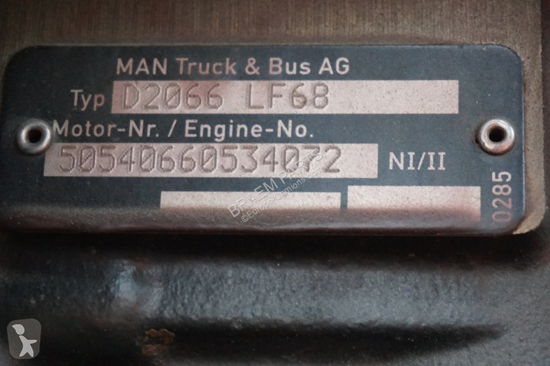 Reservedele til lastbil MAN D2066L68 EURO6 320PS