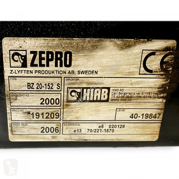 Attrezzature automezzi pesanti Volvo (01.98-12.05)