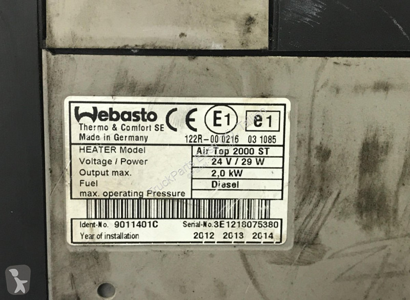Peças pesados Volvo FH (01.05-)