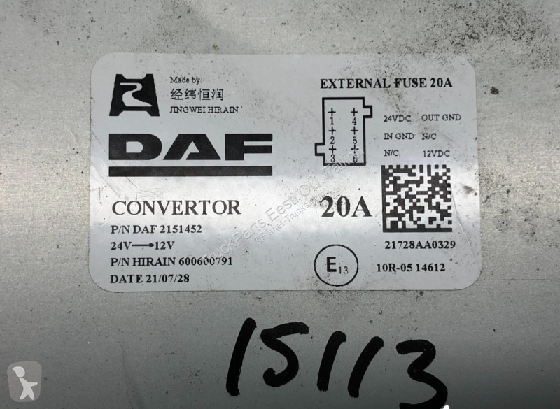 Náhradní díly pro kamiony DAF CF450 (01.18-)