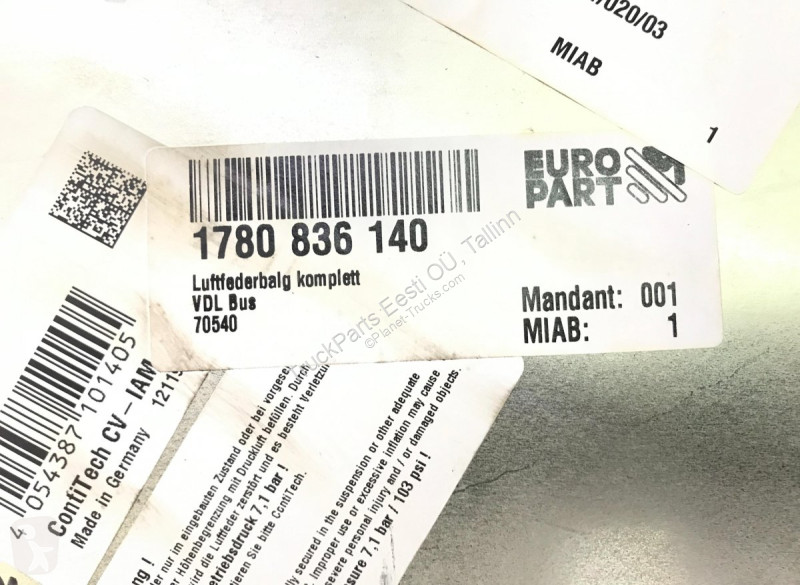 Vrachtwagenonderdelen VDL Jonckheere Transit...