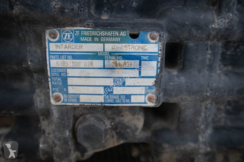 Vrachtwagenonderdelen ZF 12AS23331OD+INT...