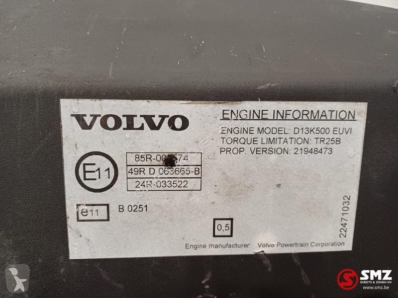 Peças pesados Volvo Occ kleppendeksel D13 Volvo