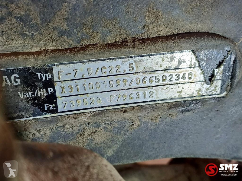 Náhradní díly pro kamiony Mercedes Occ stuuras...