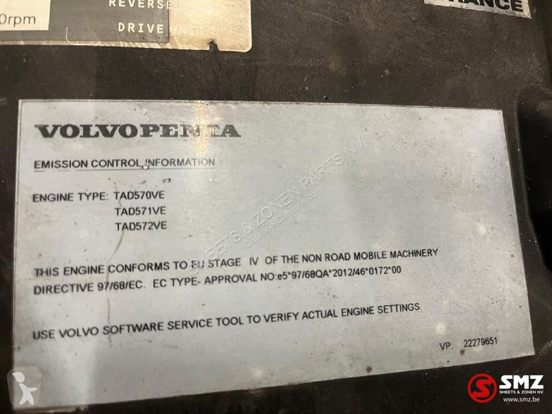 Náhradní díly pro kamiony Volvo Occ motor...