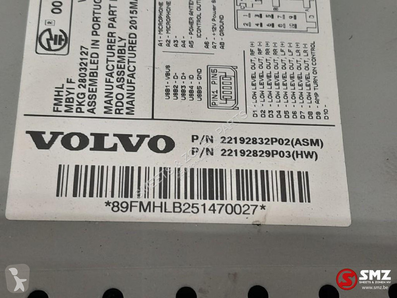 Reservdelar lastbilar Volvo Occ radio / CD Volvo
