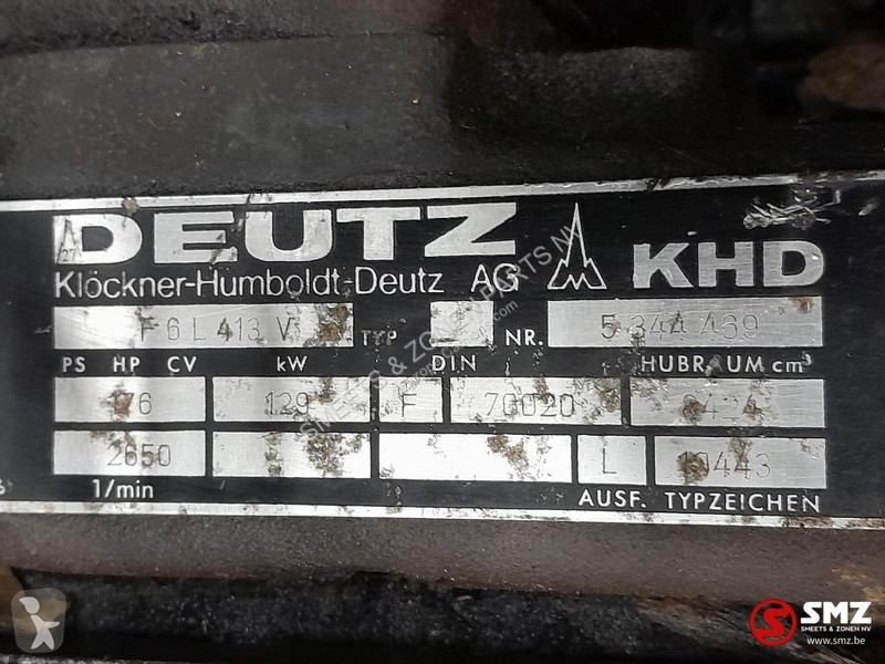 Reservdelar lastbilar Deutz Occ motor F6L413V...
