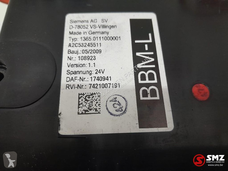 Reservdelar lastbilar DAF Occ ECU BBM-L...