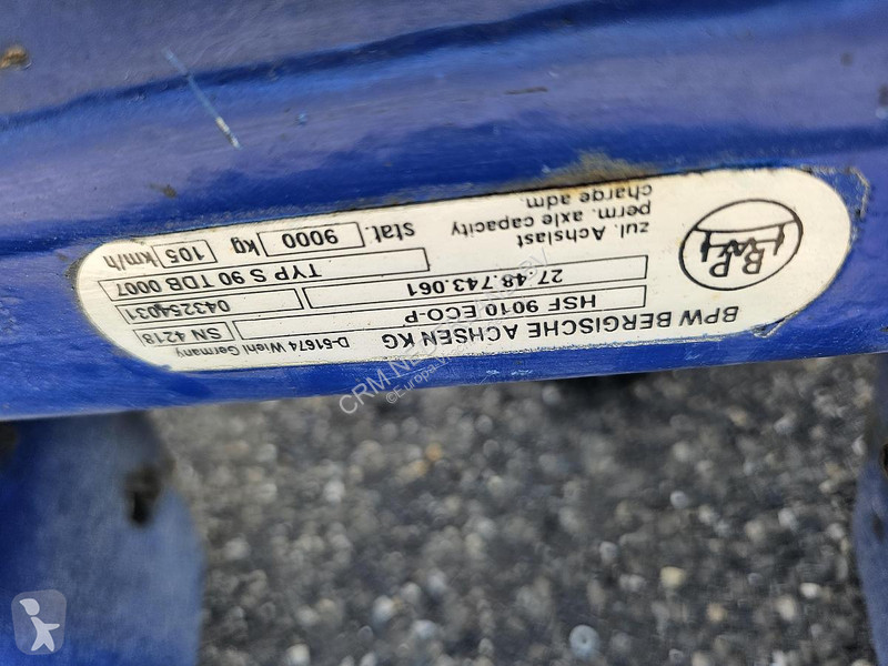 Vrachtwagenonderdelen BPW HSF 9010 ECO-P