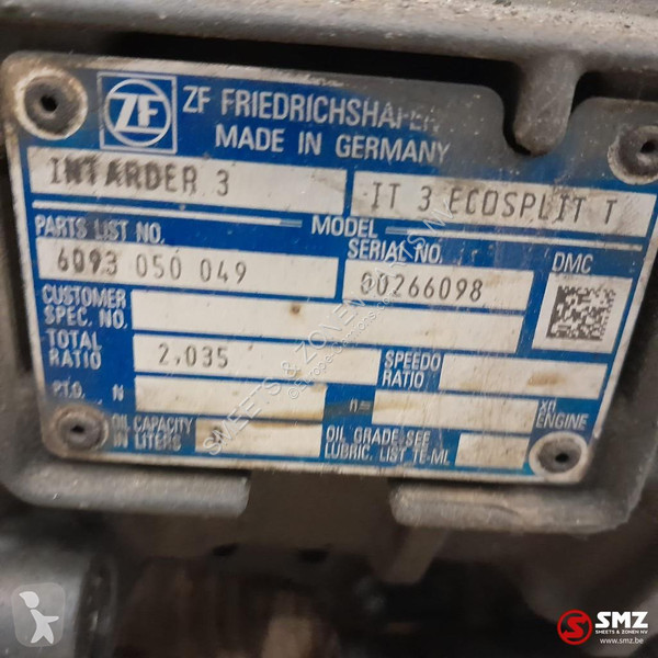 Reservdelar lastbilar DAF Occ versnellingsbak...