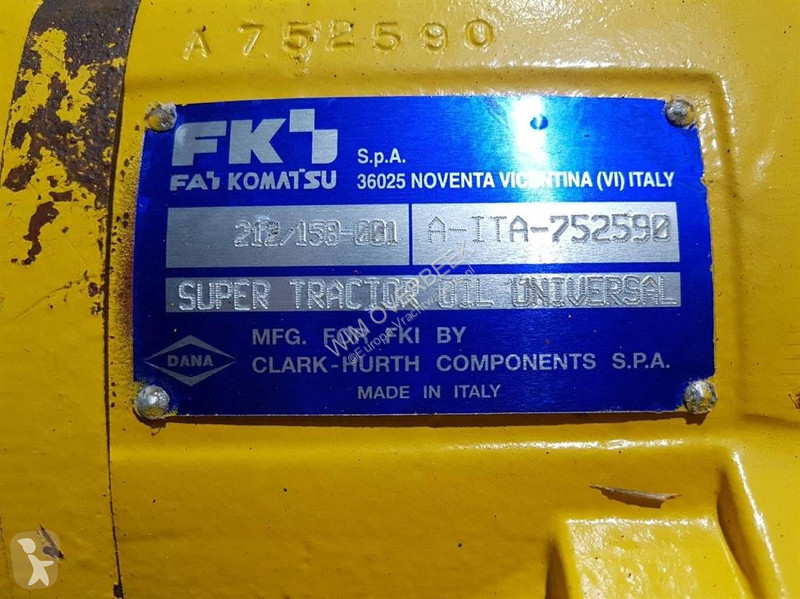 قطع غيار الآليات الثقيلة Komatsu PW95-Spicer...