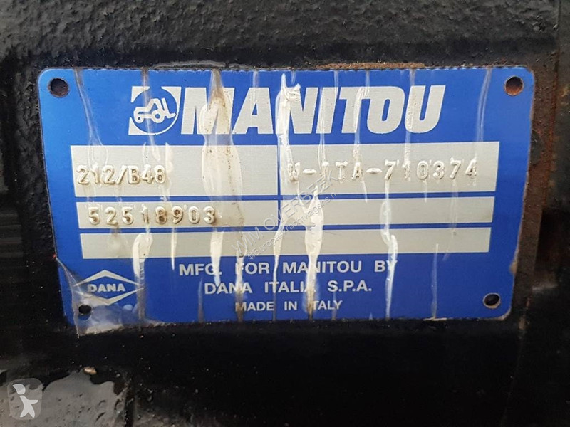 قطع غيار الآليات الثقيلة Manitou...
