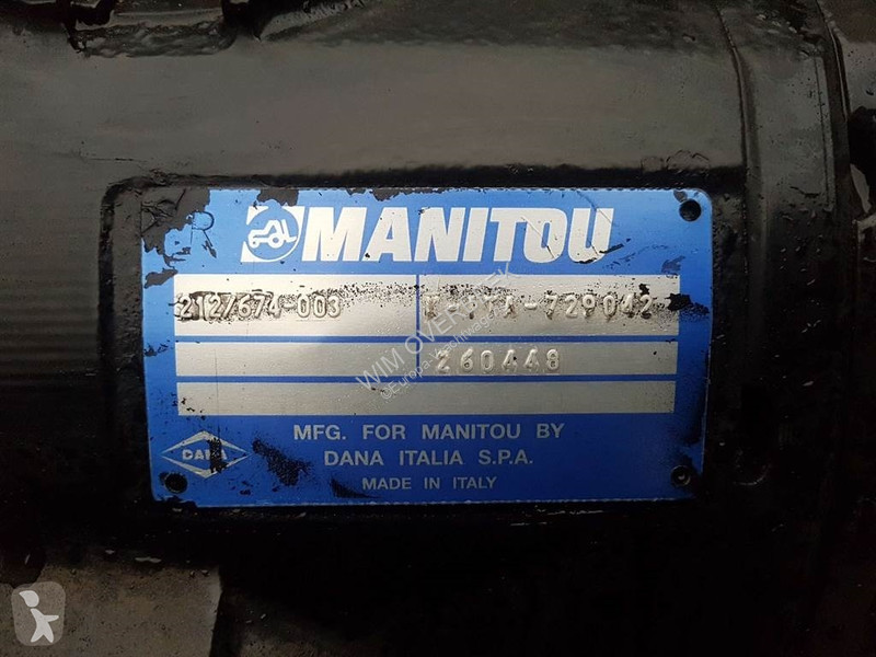 قطع غيار الآليات الثقيلة Manitou MT1840-Spicer...