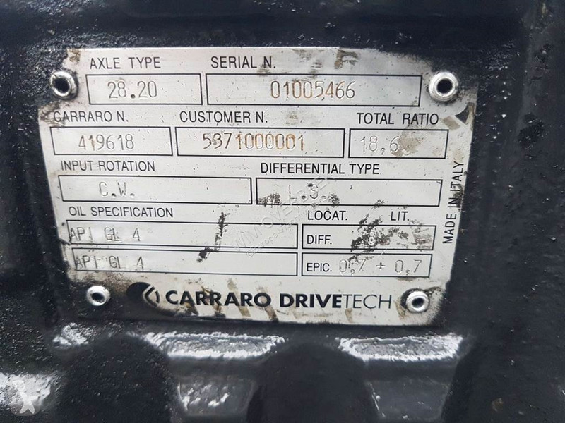 Repuestos para camiones Yanmar V70...