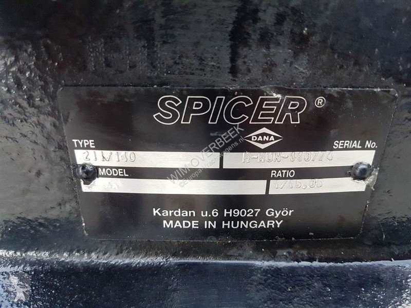 قطع غيار الآليات الثقيلة Spicer Dana 211/140 -...