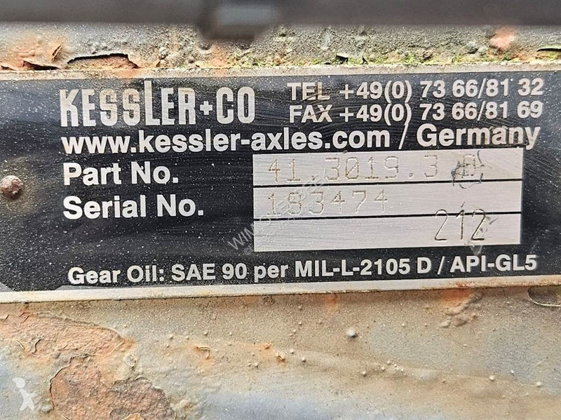 قطع غيار الآليات الثقيلة Fuchs -Kessler+CO...
