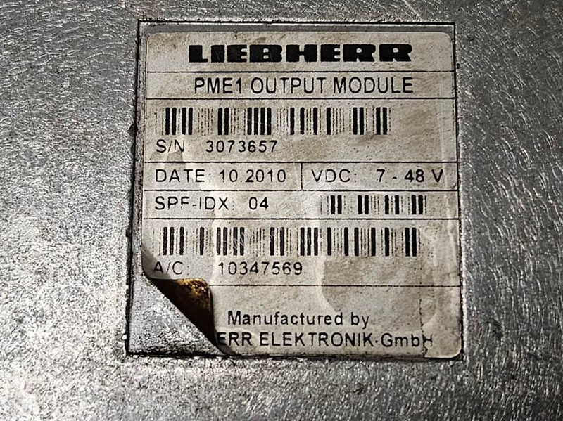 Vrachtwagenonderdelen Liebherr...