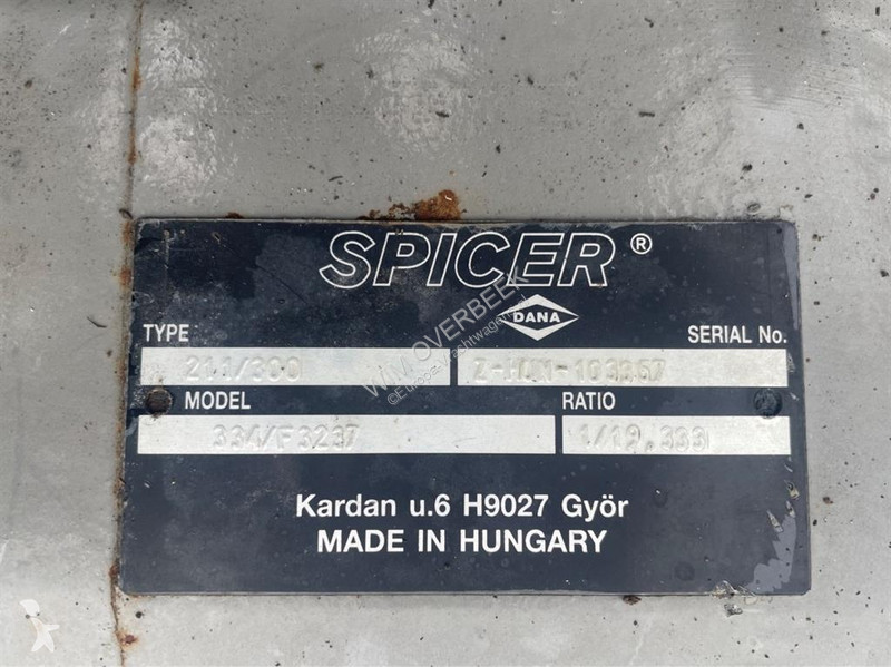 قطع غيار الآليات الثقيلة JCB 525-60-Dana Spicer...
