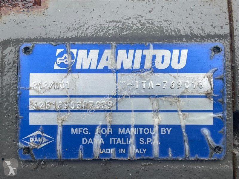 قطع غيار الآليات الثقيلة Manitou 52518903-Dana...