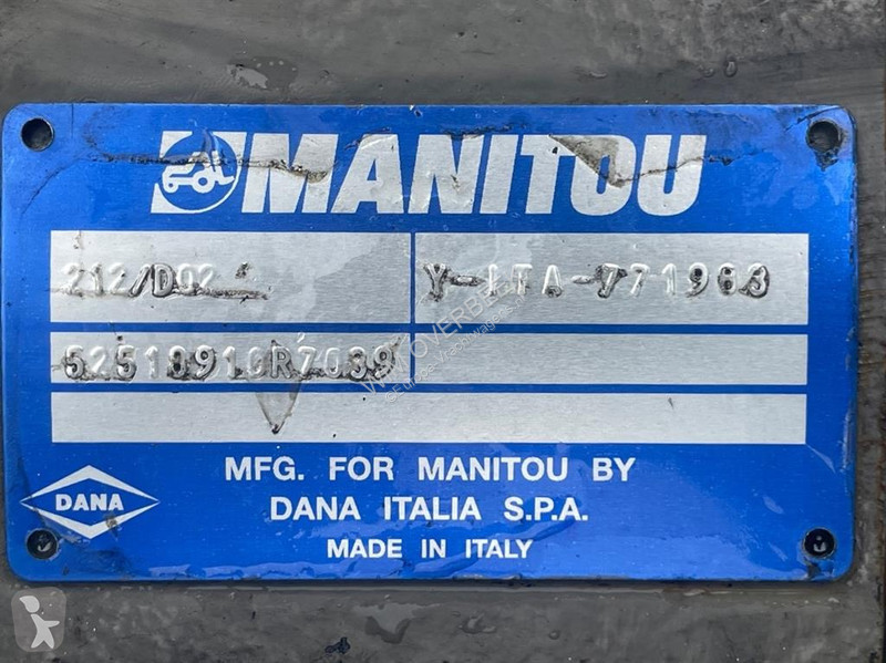 قطع غيار الآليات الثقيلة Manitou 52518910-Dana...