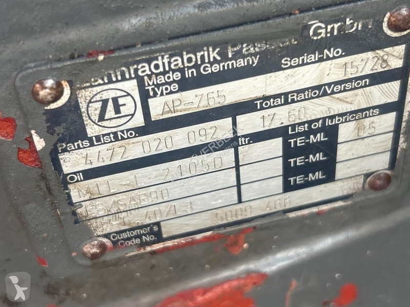 قطع غيار الآليات الثقيلة Liebherr...