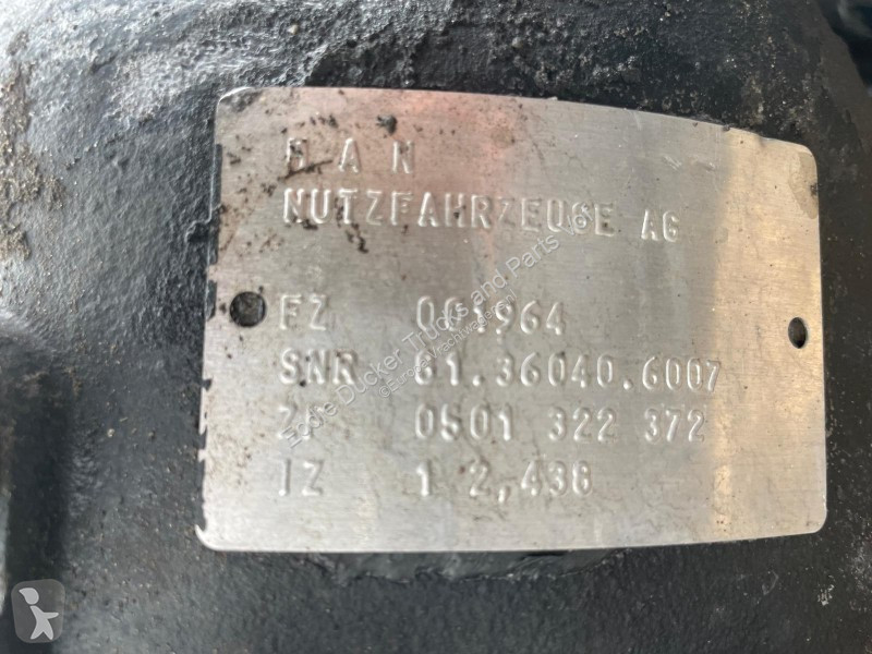 قطع غيار الآليات الثقيلة MAN 81.32003-6918 ZF...