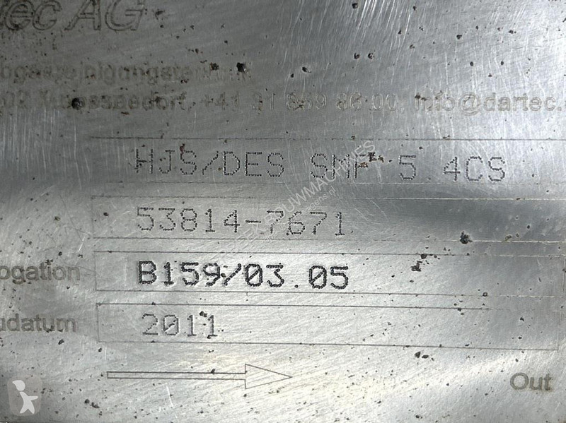 قطع غيار الآليات الثقيلة Hitachi ZW150PL - DPF...