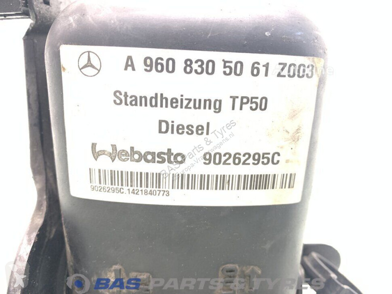 قطع غيار الآليات الثقيلة Webasto TP50 Parking