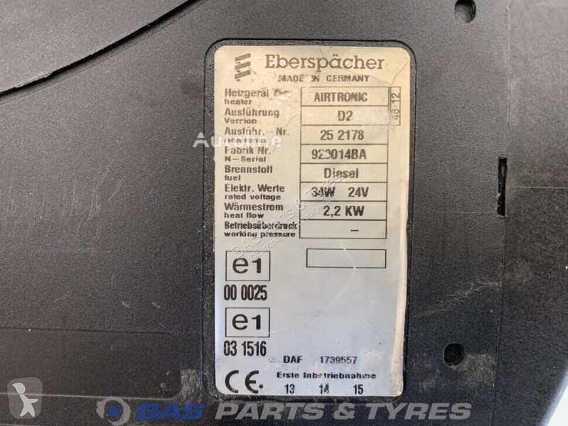 قطع غيار الآليات الثقيلة Eberspächer Airtronic...