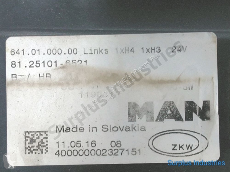قطع غيار الآليات الثقيلة MAN TGS