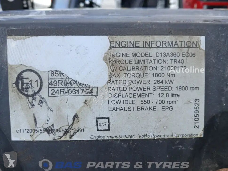 Запчасти для грузовика Volvo