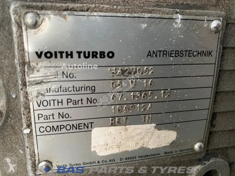 Części ciężarówki Voith Retarder Volvo Compact...