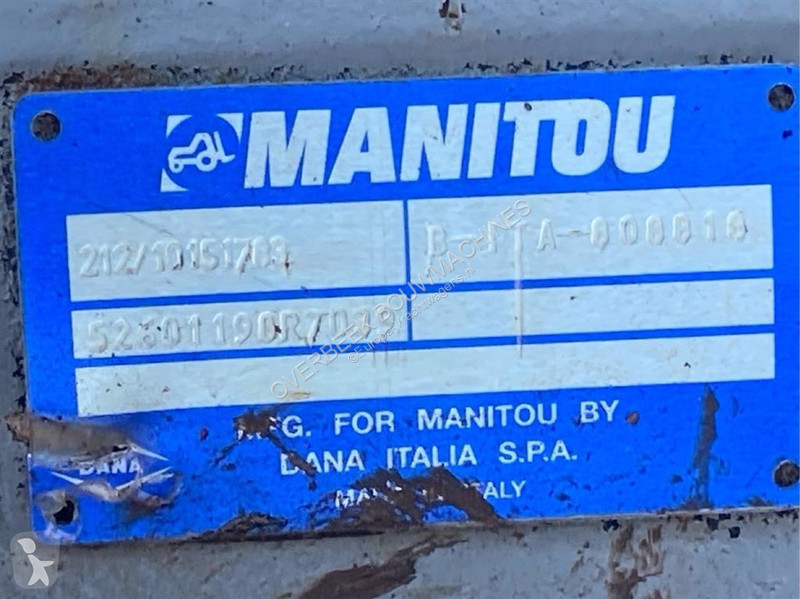 Запчасти для грузовика Manitou MT1840-Dana...